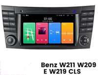 Radio nawigacja GPS 2gb Android Mercedes E G klasa CLS CLK