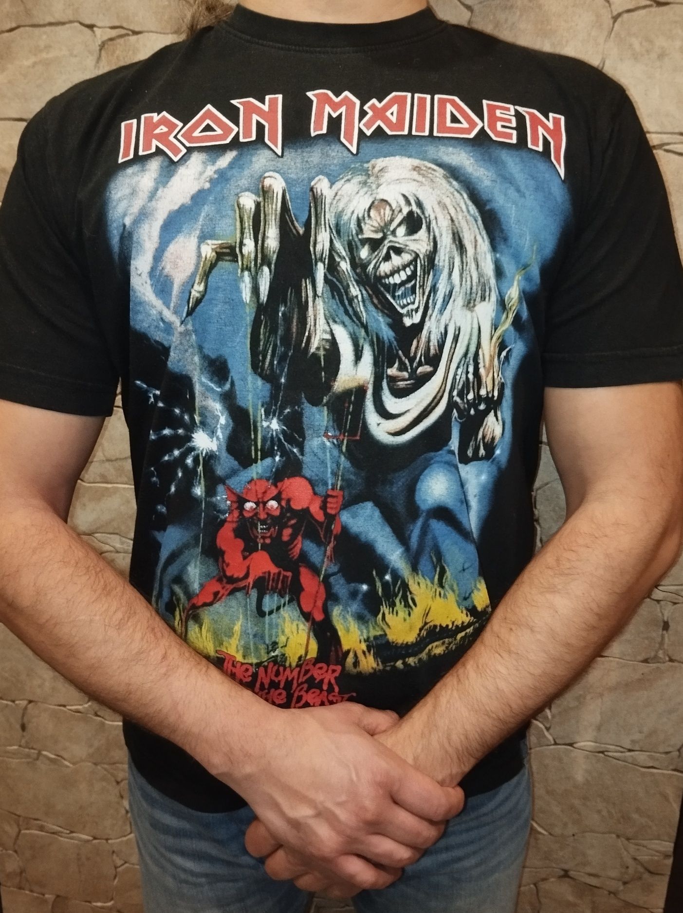 Koszulka, T-shirt lron Maiden The Number of the beast M/L