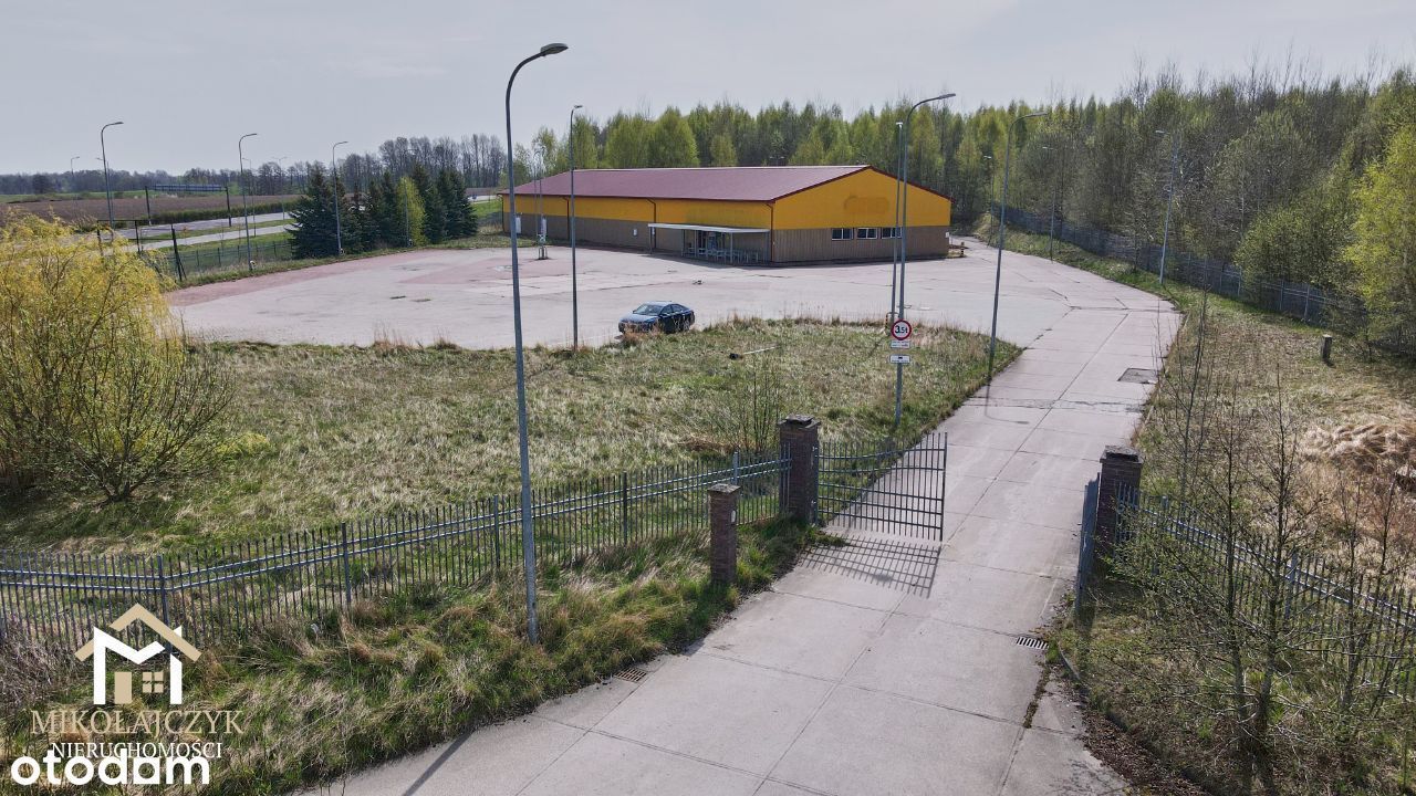 Hala/Magazyn/Plac przejście graniczne Bezledy