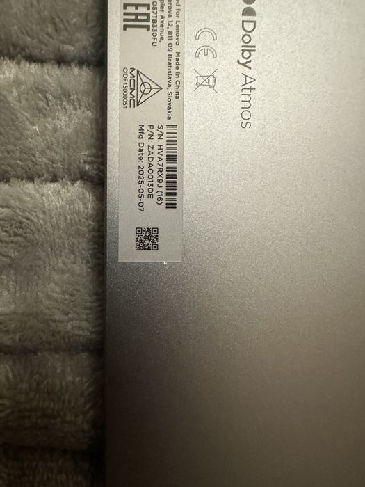 Планшет Lenovo tab m11 tb330fu 4/128 gb wi fi luna grey