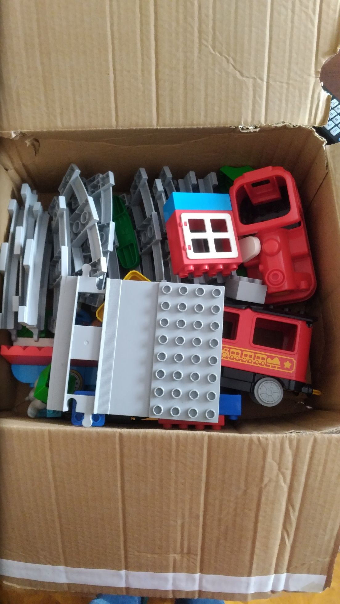 Kolejka lego duplo pociąg parowóz pociąg 10874