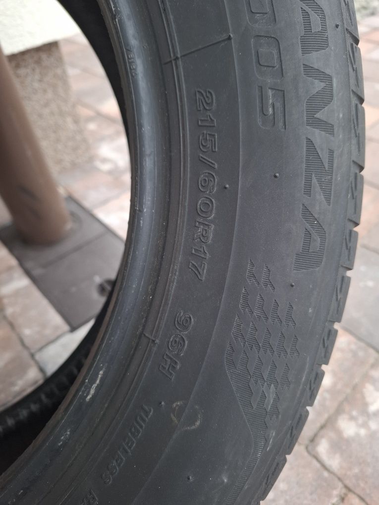 Opony letnie 215x60xR17