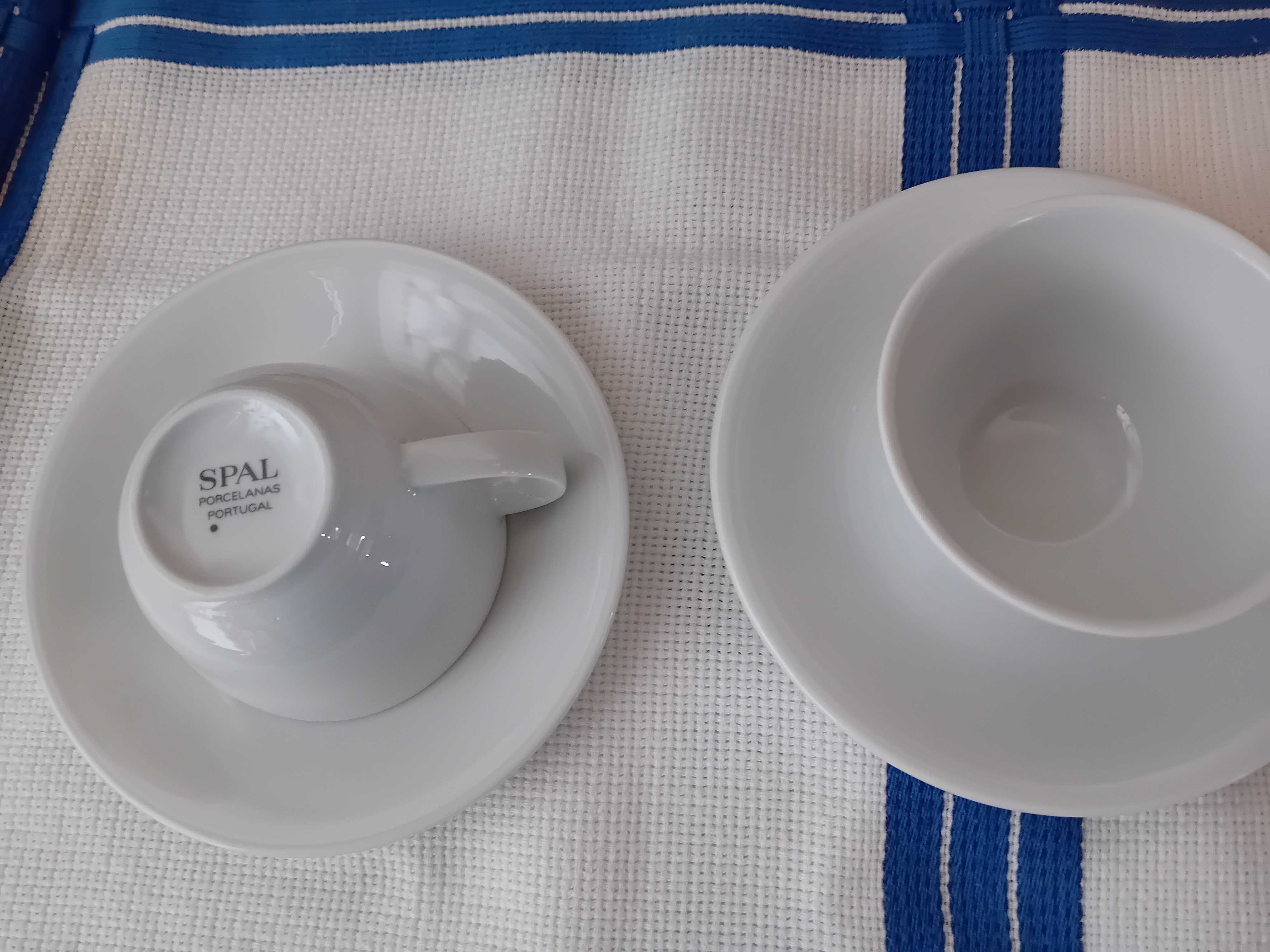 Conjuntos de café SPAL brancos