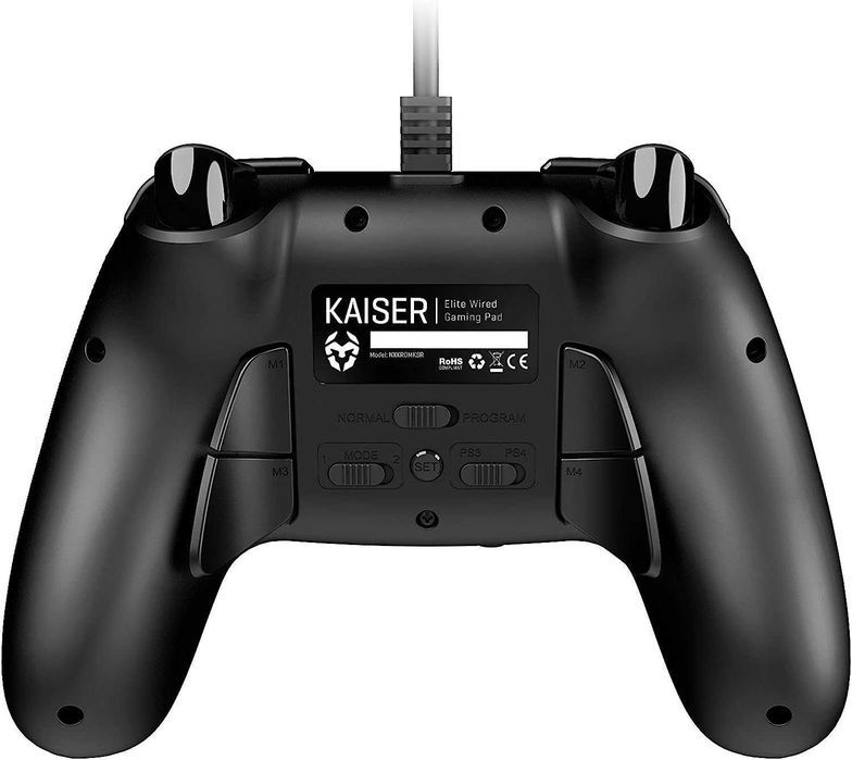 Pad przewodowy KROM Kaiser Gamepad NXKROMKSR PC/PS3/PS4 Czarny NOWY