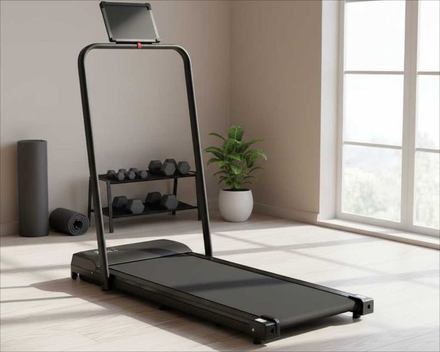 NOWA Domowa Bieżnia Składana Elektryczna Do Treningu Pod Biurko OKAZJA