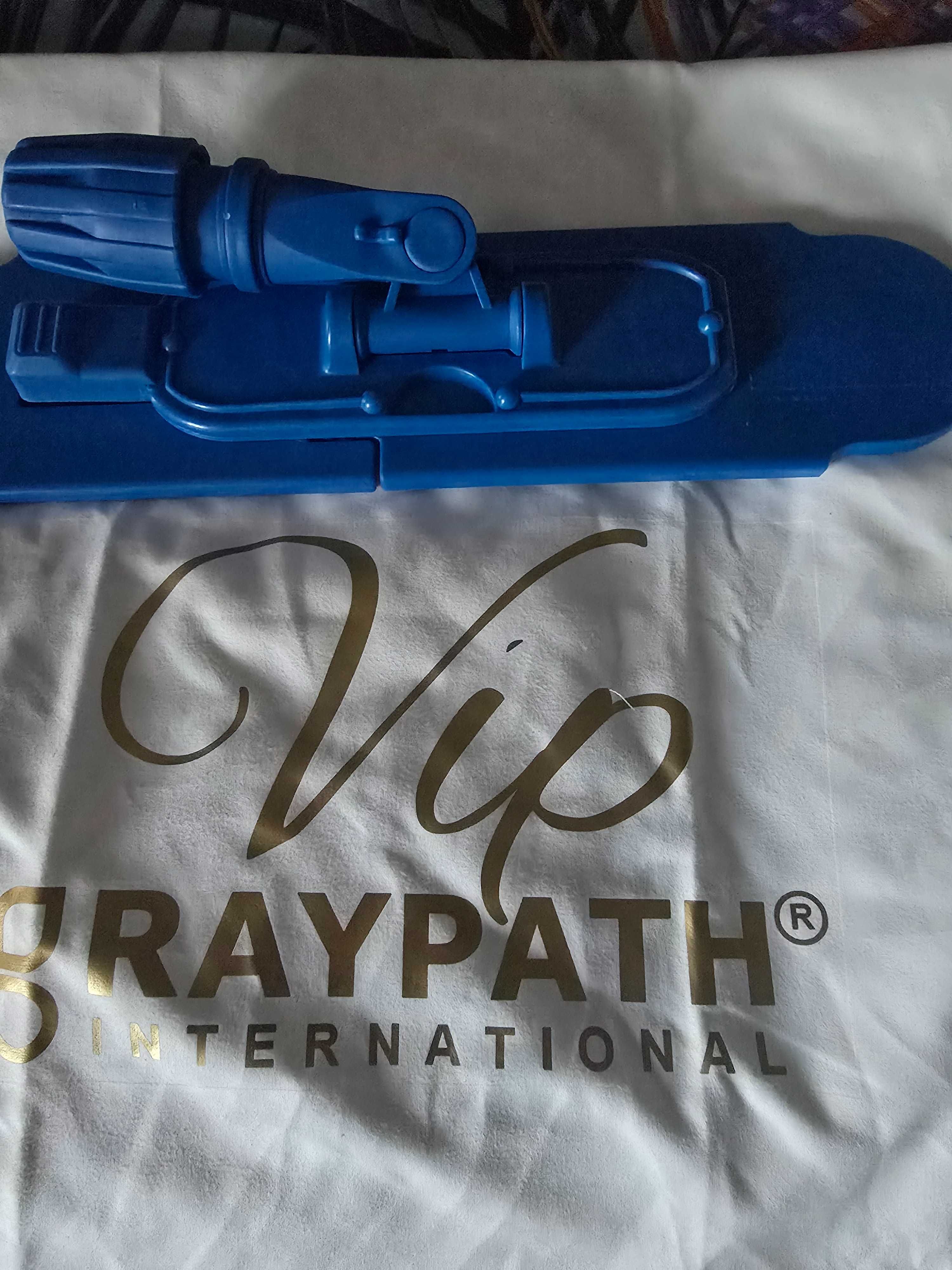Stopa podlogowa Raypath + poduszka biała nowa + czyścik