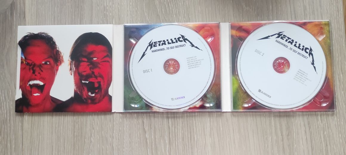 Metallica hardwired to self-destruct plyta CD 2szt
