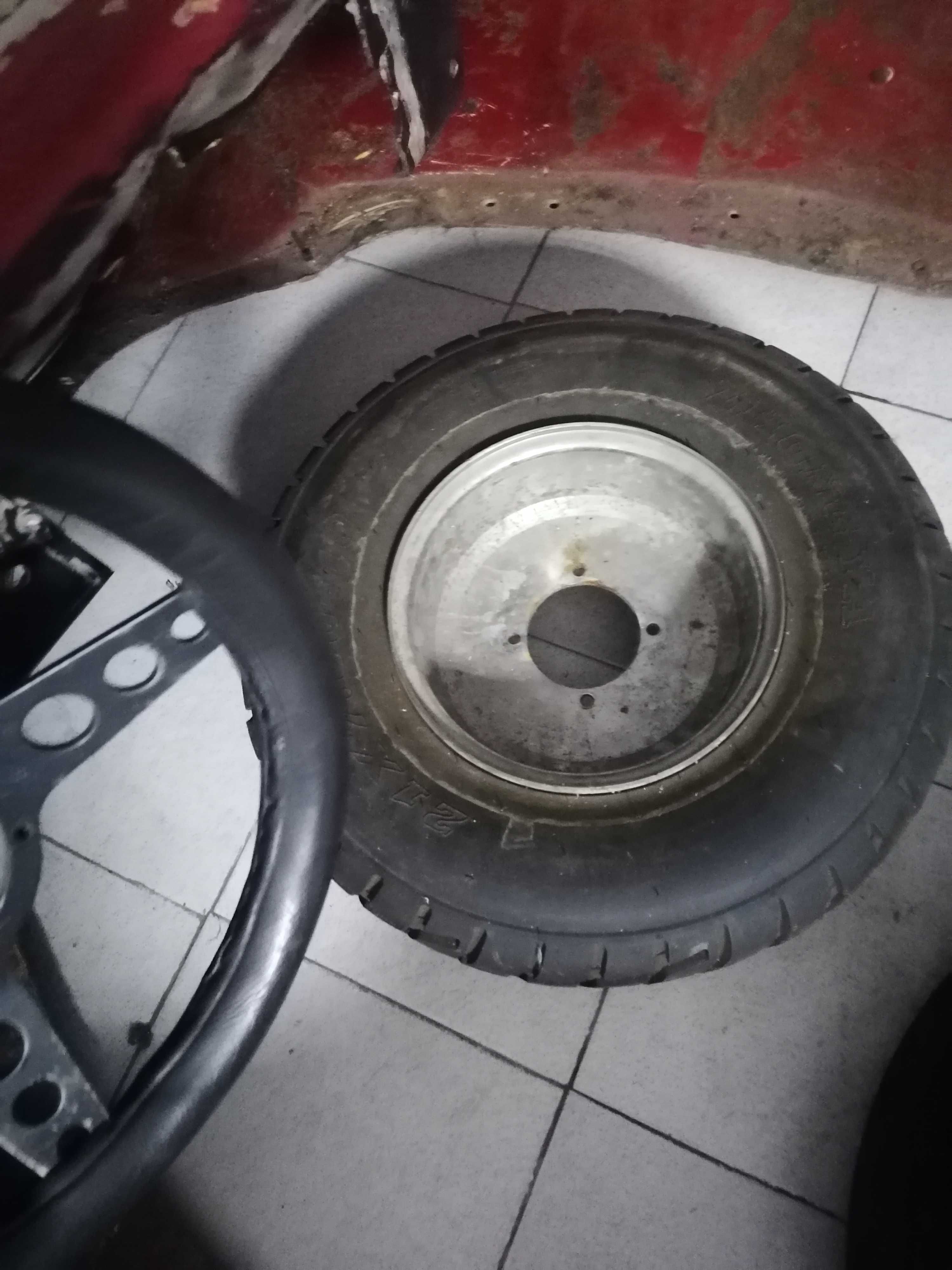 Estrutura fibra para bugy e 4 jantes