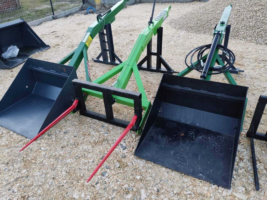 Widły do obornika podnośnik na tył ciągnika nowy linka łyżka gwarancja