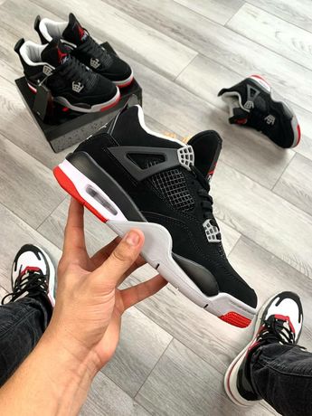 Nike Air Jordan 4 Retro Nike Black-Red