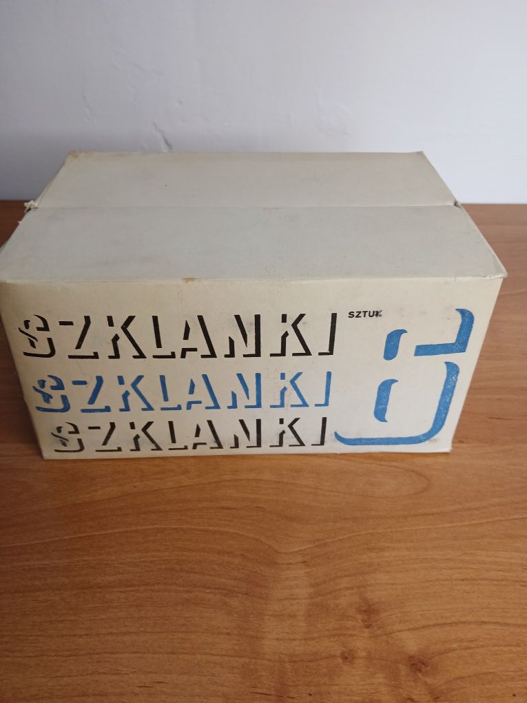 MO15 szklanki 6szt komplet prl