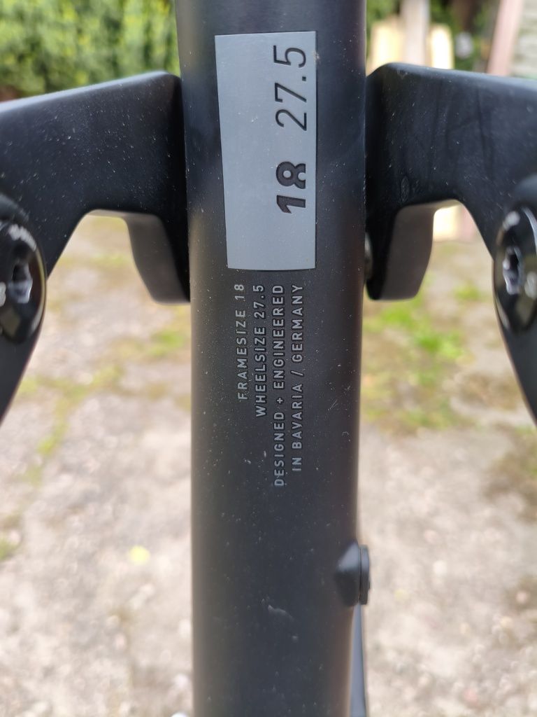 Rama Cube Stereo 140 carbon frameset damper trail, enduro, jibb