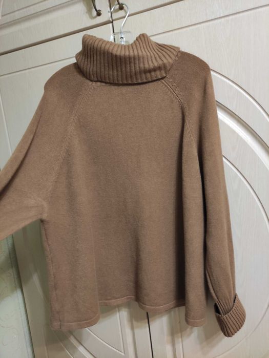 Світер-гольф светр оверсайз з високою горловиною, р.52-54/EU44