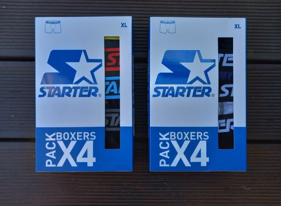 Bokserki Męskie Starter 8 par rozm.XL