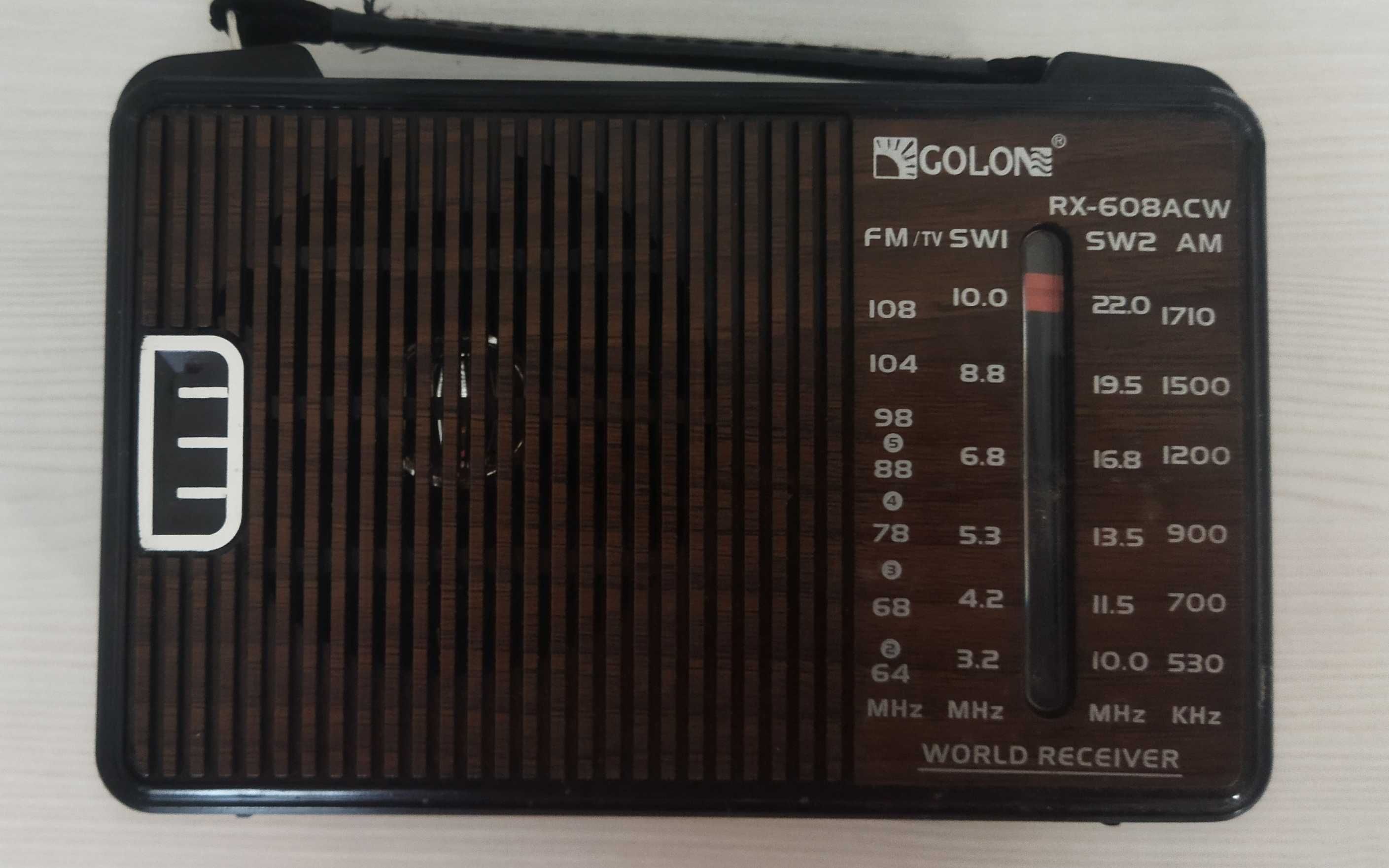 Радіоприймач COLON RX-608ACW