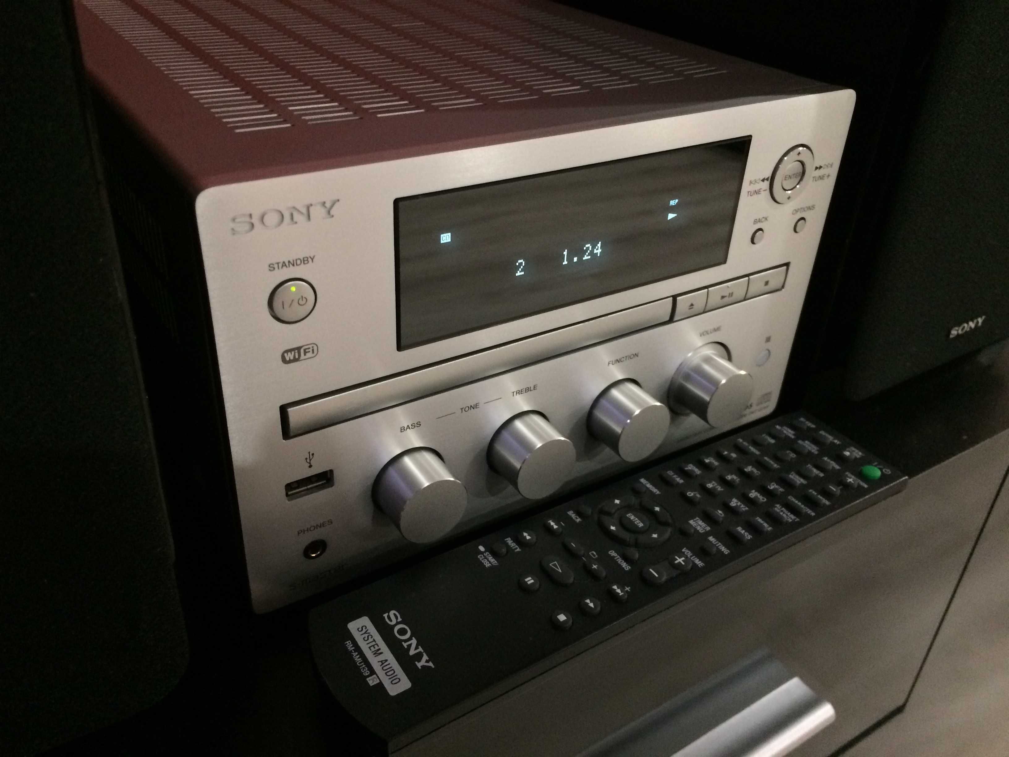 SONY CMT-G2NiP wieża 2X50 Wi-Fi DAB+ radio internetowe piękny stan !