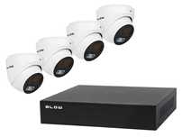 Zestaw monitoringu PoE BLOW 4x5MP 1TB 4x kamery 5MP dysk HDD1TB