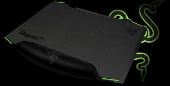 Tapetes para Ratos Gaming VESPULA único mousepad Razer apoio de pulso.