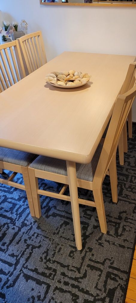 IKEA MARKERAD stół 170x75 buk brzoza Virgil Abloh