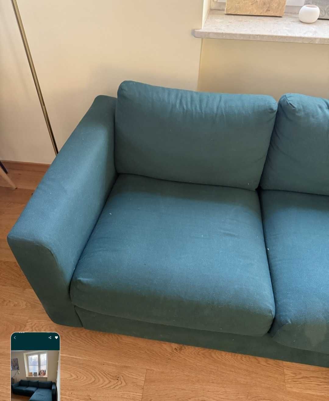Sofa IKEA - KIVIK Zielona - Stan Bardzo Dobry - CENA DO NEGOCJACJI