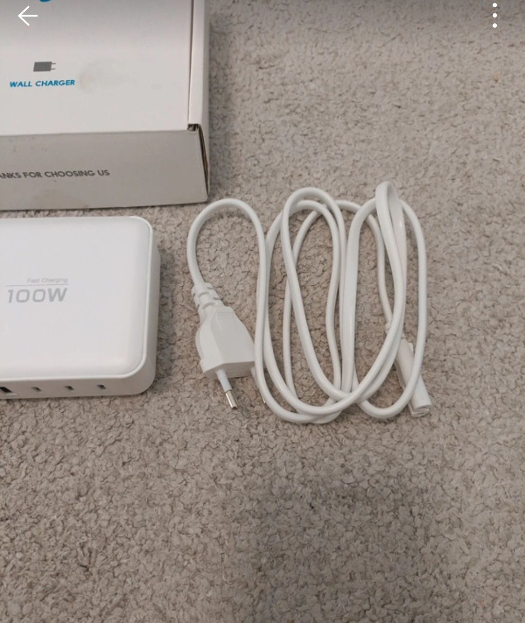 Wal Charger 100w  com várias portas