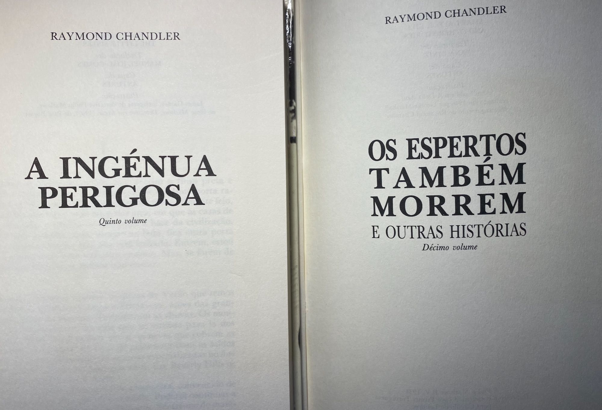 Raymond Chandler. Obras completas. 9 Livros