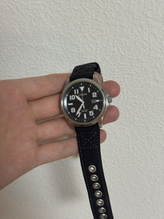 Наручний годинник Citizen Eco-Drive Military 200M AW1410-24E