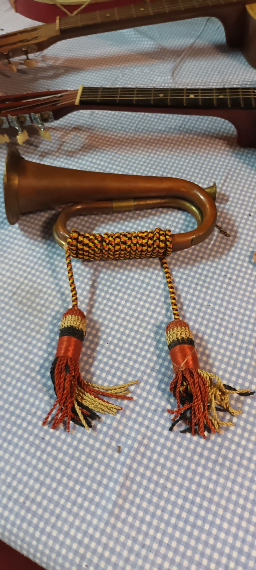 Lote de Instrumentos Musicais Antigos