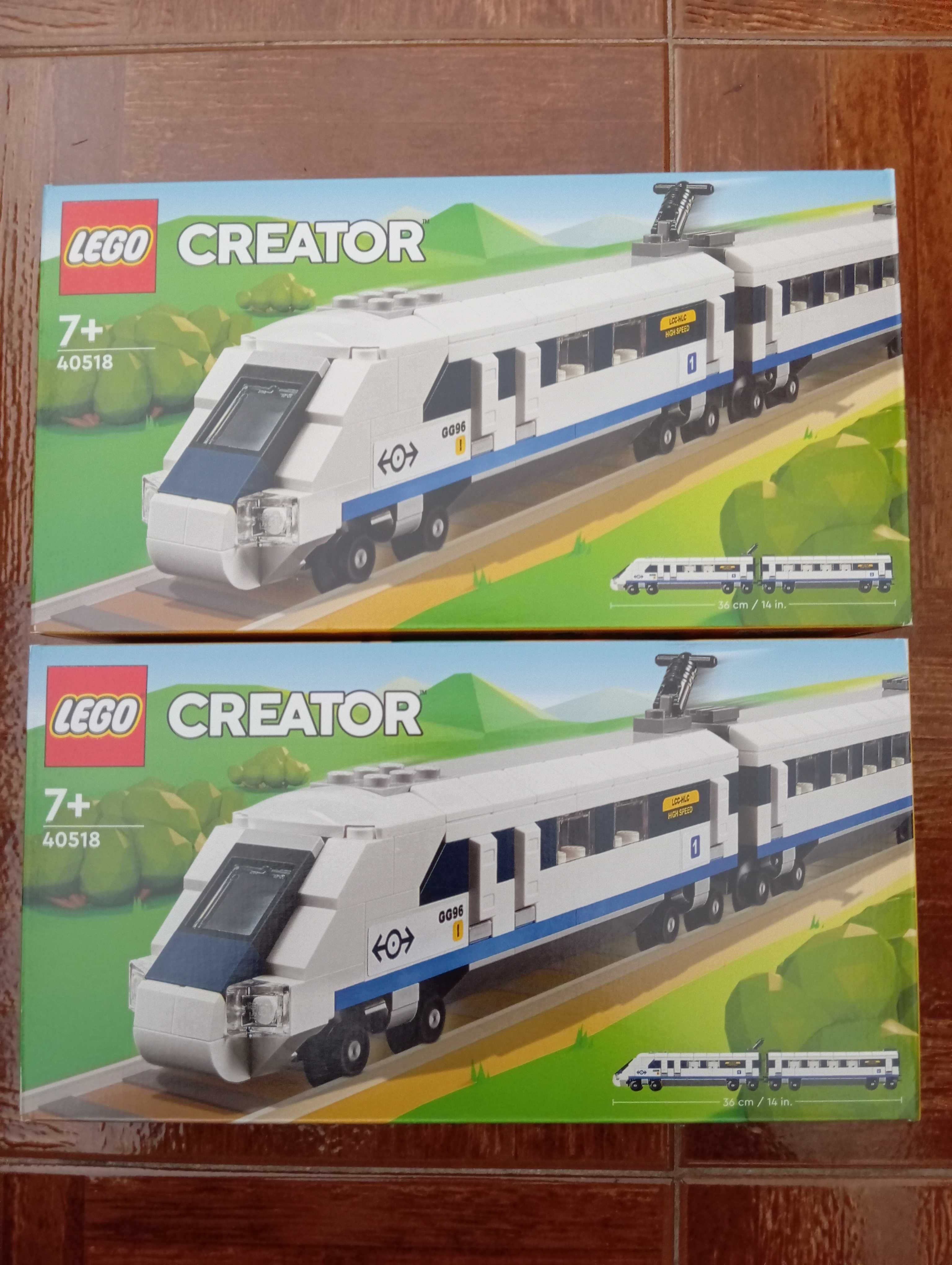 2x 40518 LEGO Creator - High-Speed Train