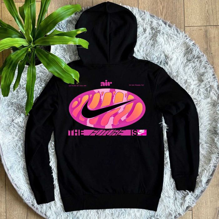Air Max / Nike Jordan Кофта черная / XS S M L XL / Найк Худи Зипка