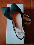 Sapatos rasos abertos