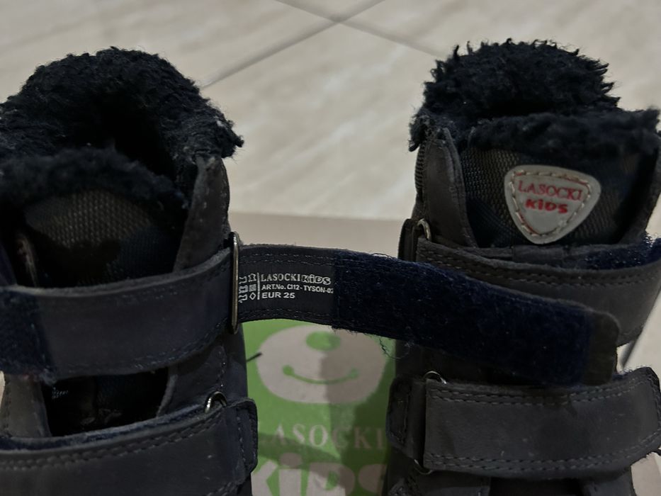 Buty zimowe lasocki ocieplane rozm.25