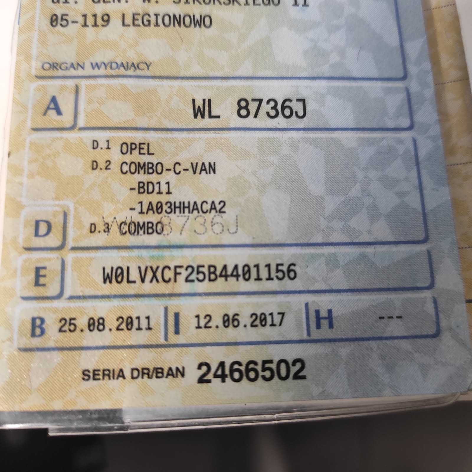 Opel Combo C VAN 1,4 benzyna