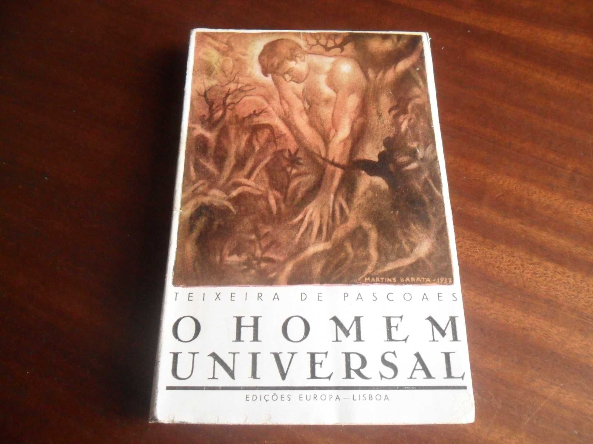 "O Homem Universal" de Teixeira de Pascoaes - 1ª Edição de 1937