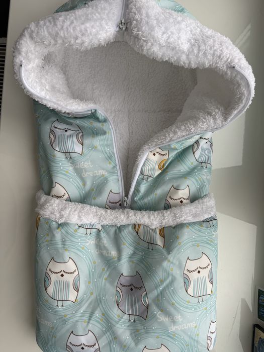 Конверт теплий на виписку та у візок