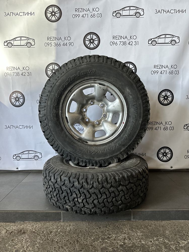 Колеса в зборі 235/75 R15 BFGoodrich,диски 6х139.7 R15