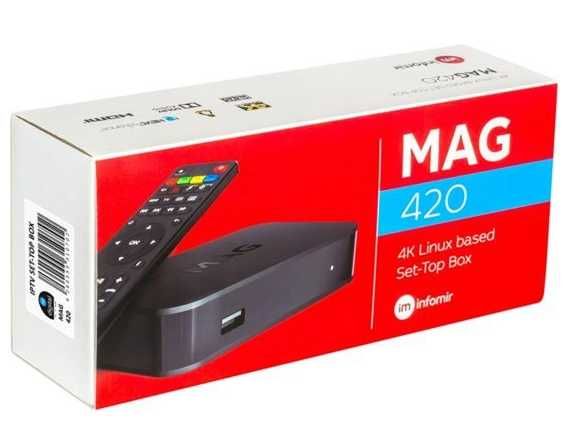 Smart TV приставка MAG 420