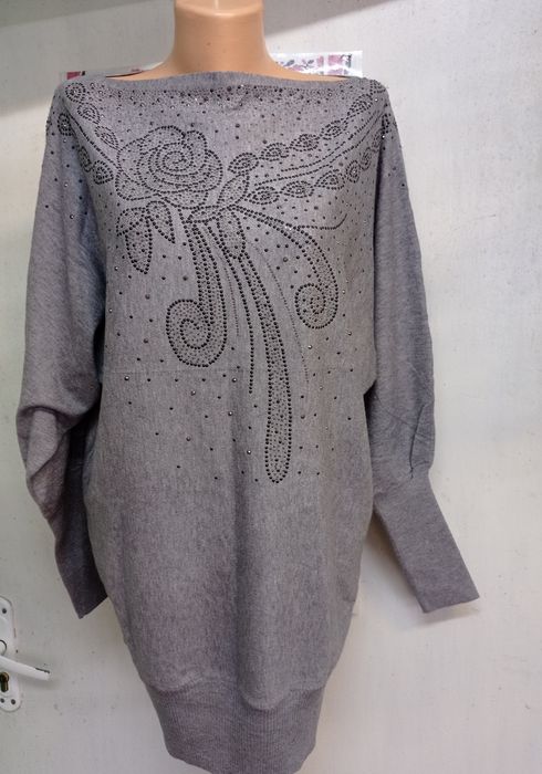 Кашемірова кофта-туніка