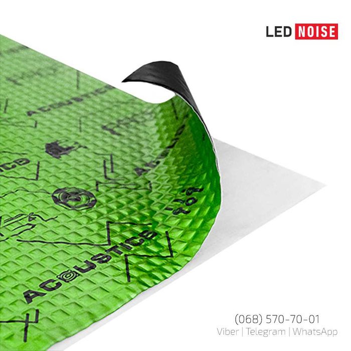 Виброизоляция Acoustics Alumat Profy Xtreme MultiMat авто шумоизоляция