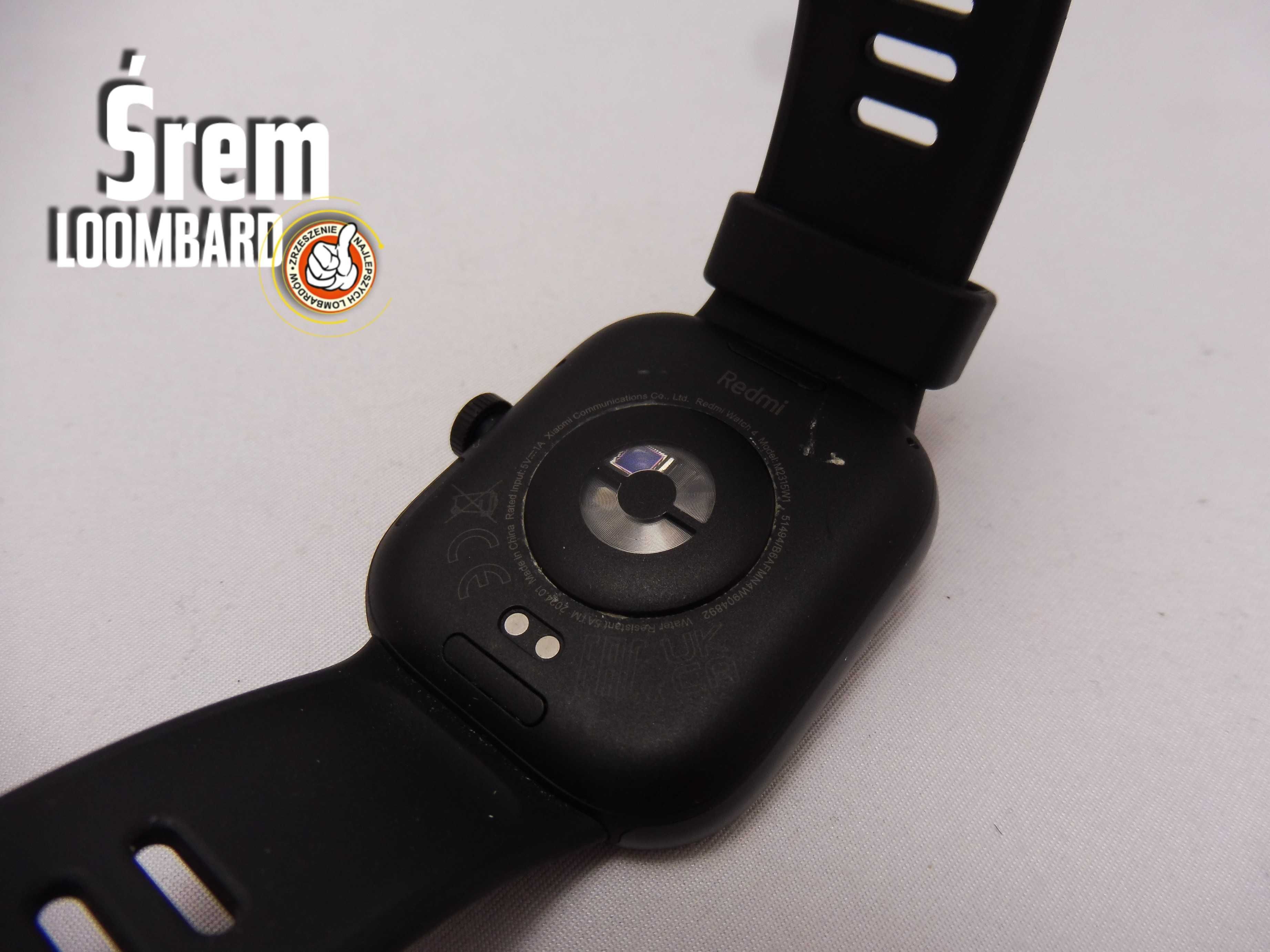 Smartwatch Xioami Watch 4, Ładowarka, Stan db!