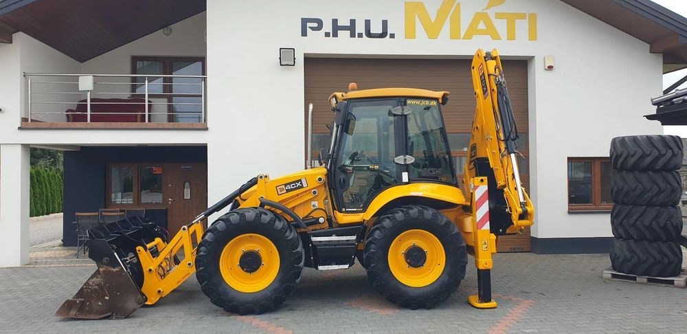 JCB 4CX rok 2008 full opcja sprowadzona 8136mtg. SUPER STAN!