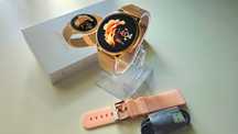 Stylowy & Funkcjonalny Smartwatch Zegarek Złota Bransoletka