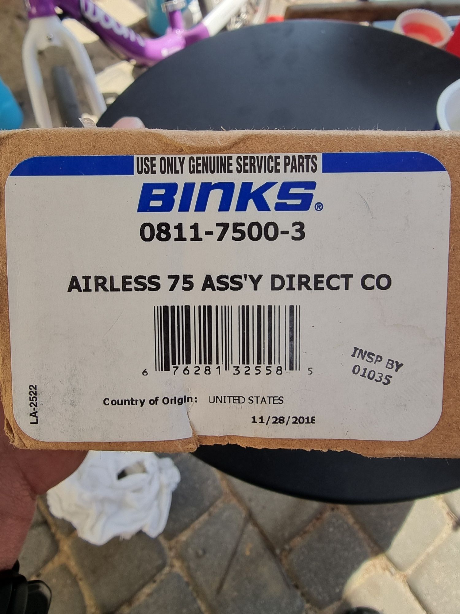 Pistolet natryskowy BINKS 75M