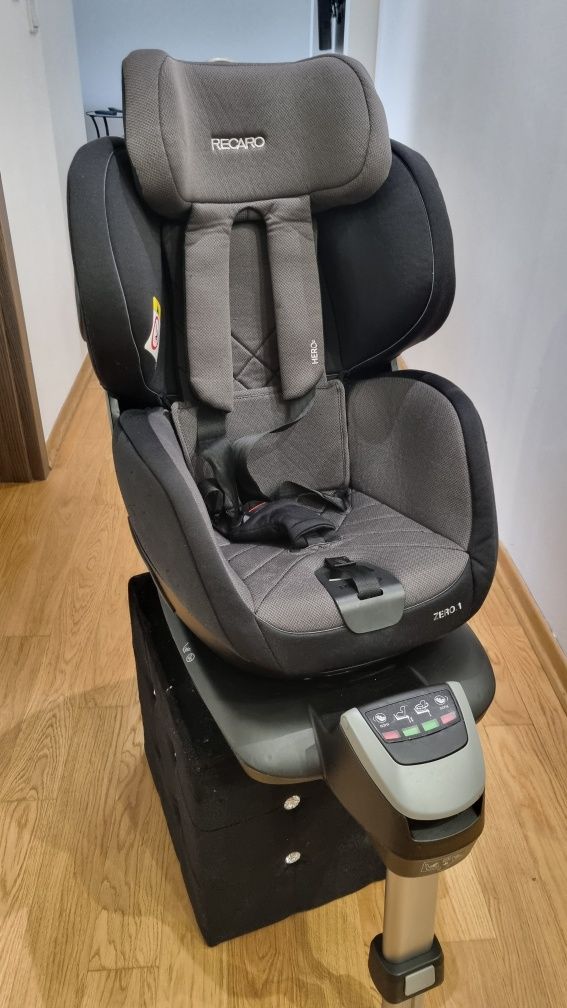 Fotelik samochodowy RECARO Hero Zero 1  isofix (obracany)