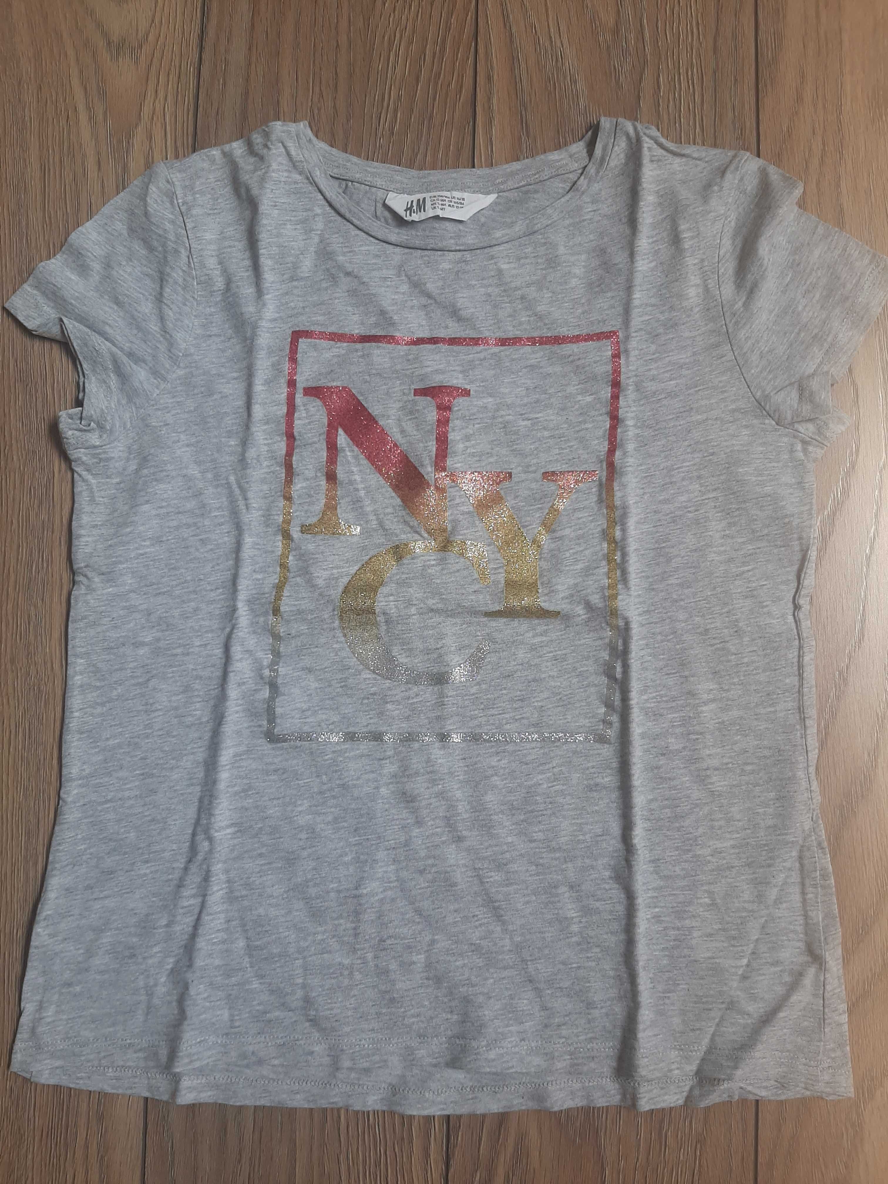 T-shirt H&M, rzadko używany