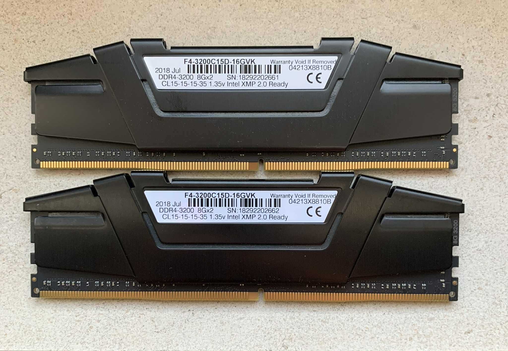 G.Skill Ripjaws V DDR4 16GB (2×8GB) 3200MHz – sprawne