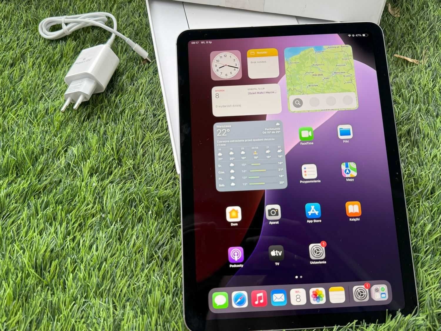 Apple iPad Air 11" M2 256GB WIFI CELLULAR LTE 5G SILVER Grey Bat100%