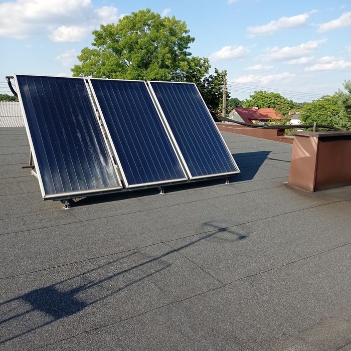 Instalacja solarna do ogrzewania wody