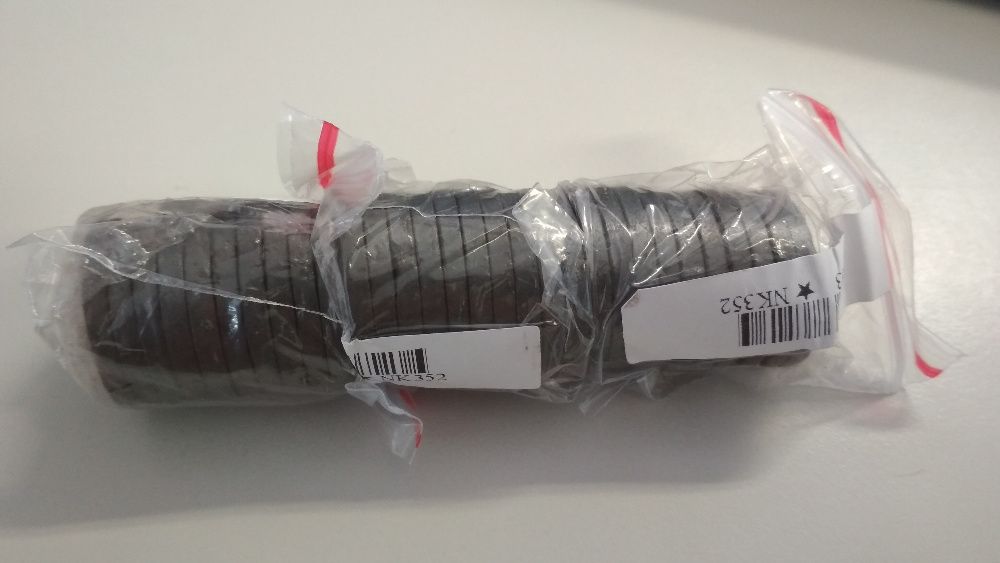 imans circulares 25mm x 3mm magnetos magnet terra rara fortes N35