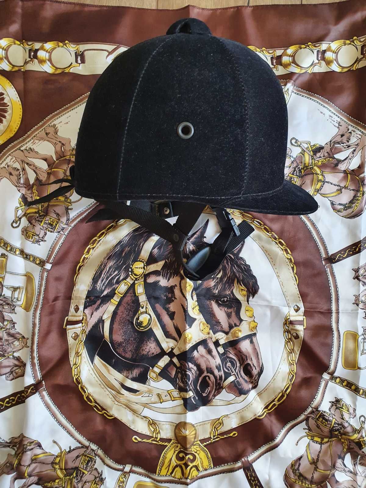Шлем  конный спорт, шолом платок